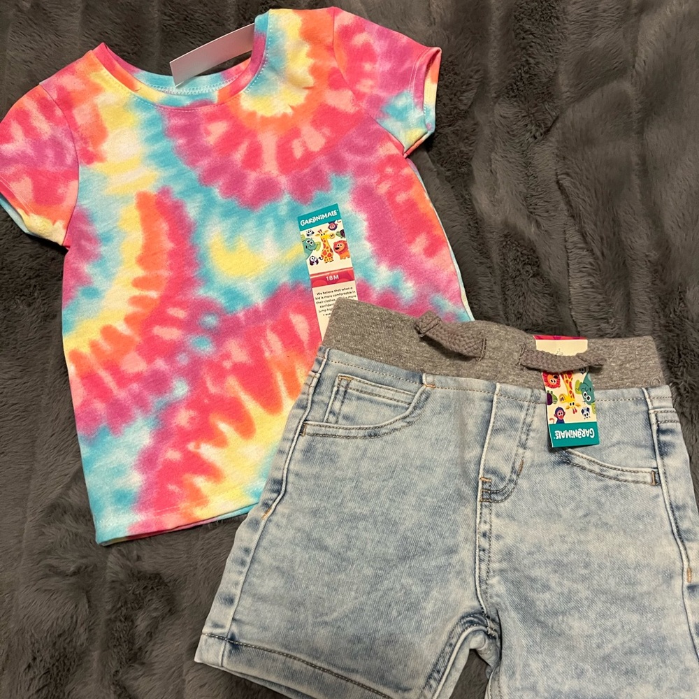 Shirt and shorts NWT